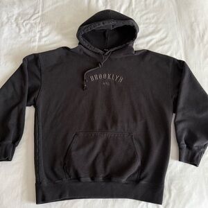 Brandy Melville Brooklyn NYC Black Hoodie